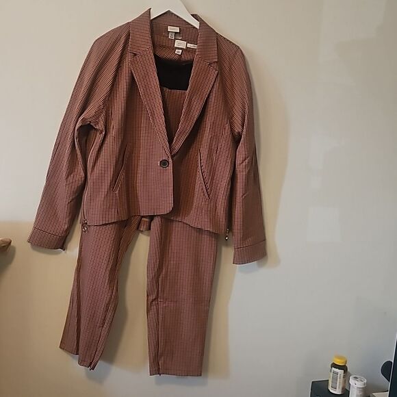 a new day woman set blazer  size XL and  pants  size 12 - Picture 1 of 13